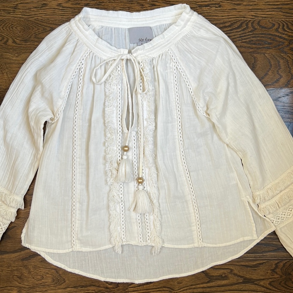 Chloe Oliver Blouse Size Medium